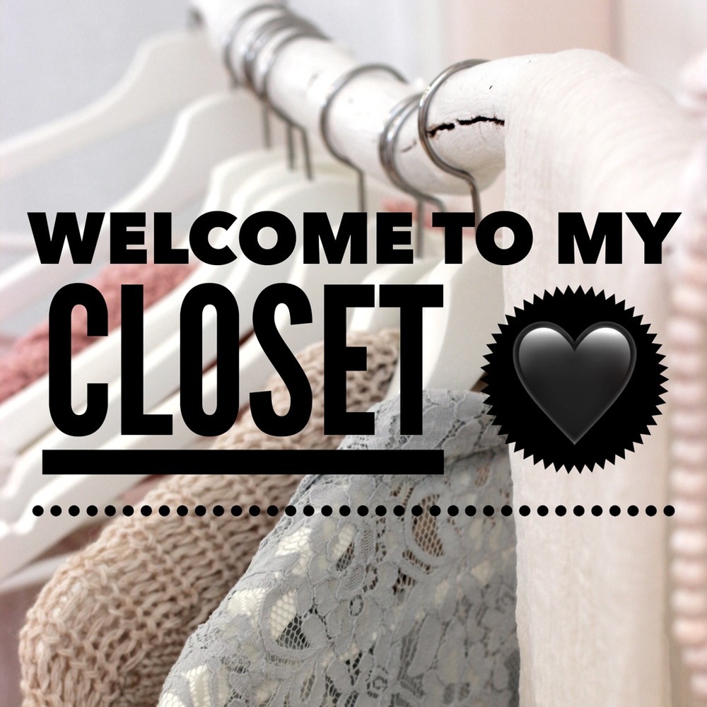 Welcome to my closet!